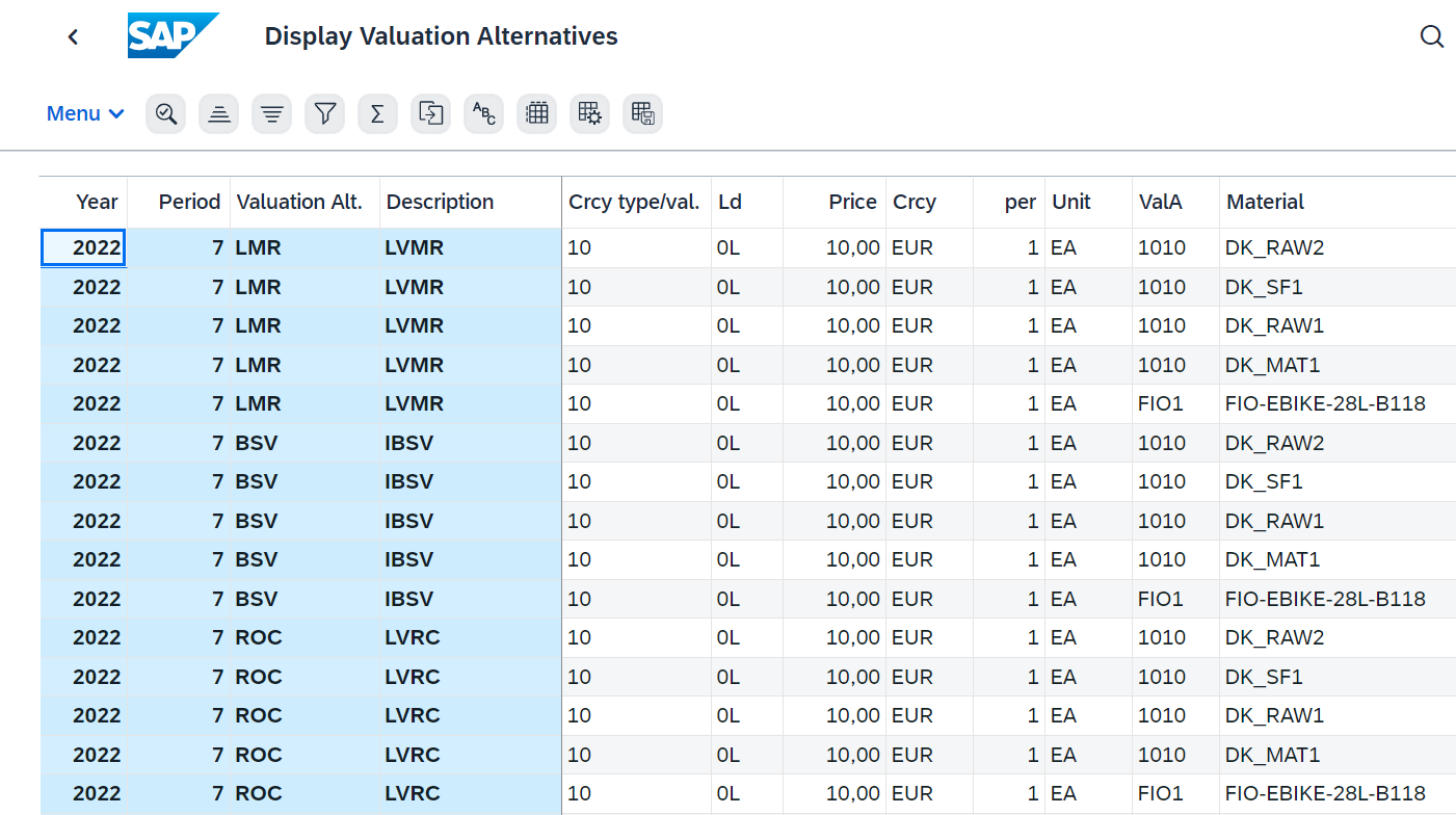 Figure 15 Valuation Alternatives app