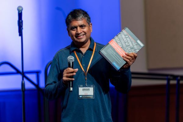 anand with book blog